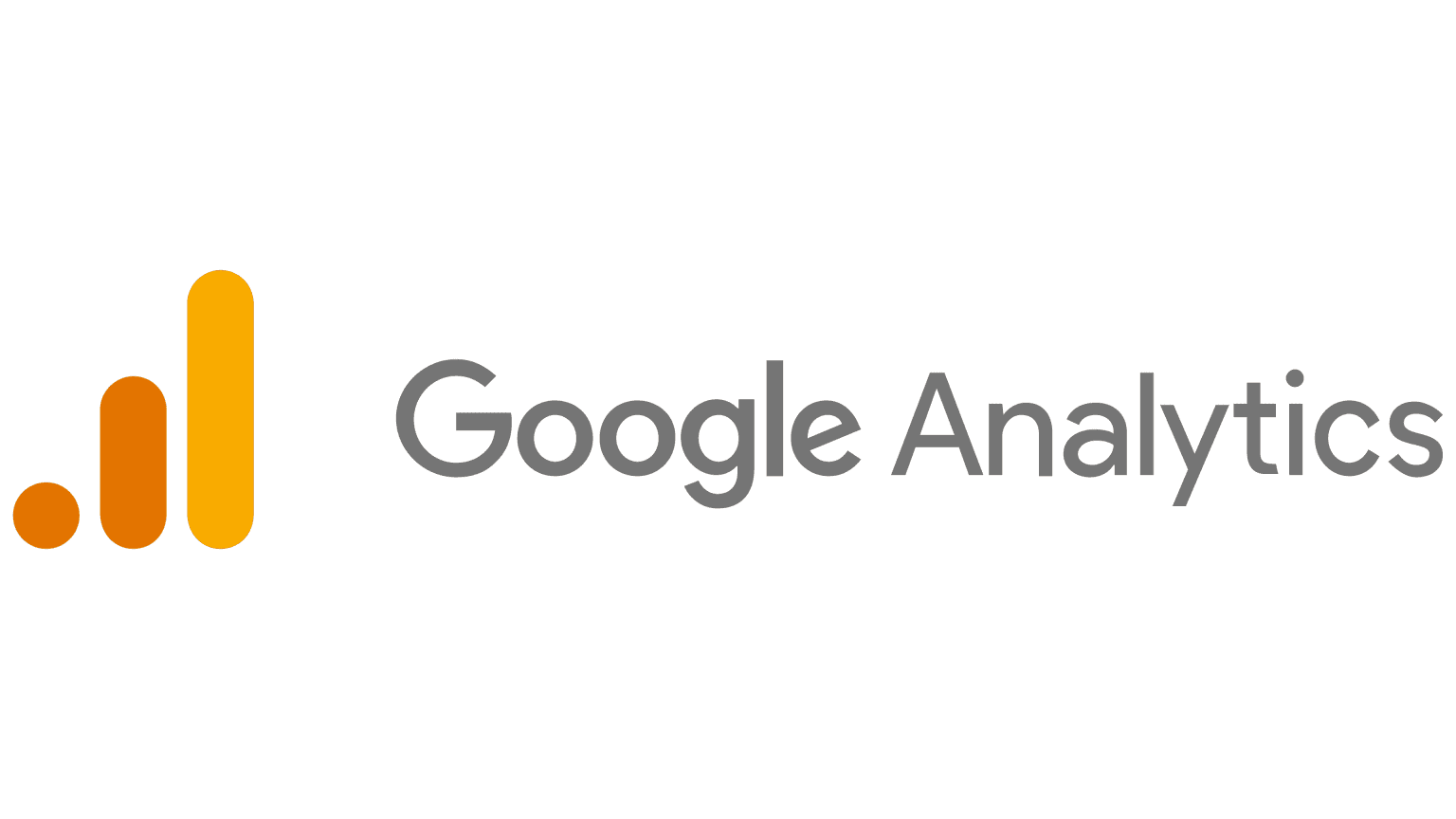 Google Analytics logo for tracking website performance and marketing campaign effectiveness.