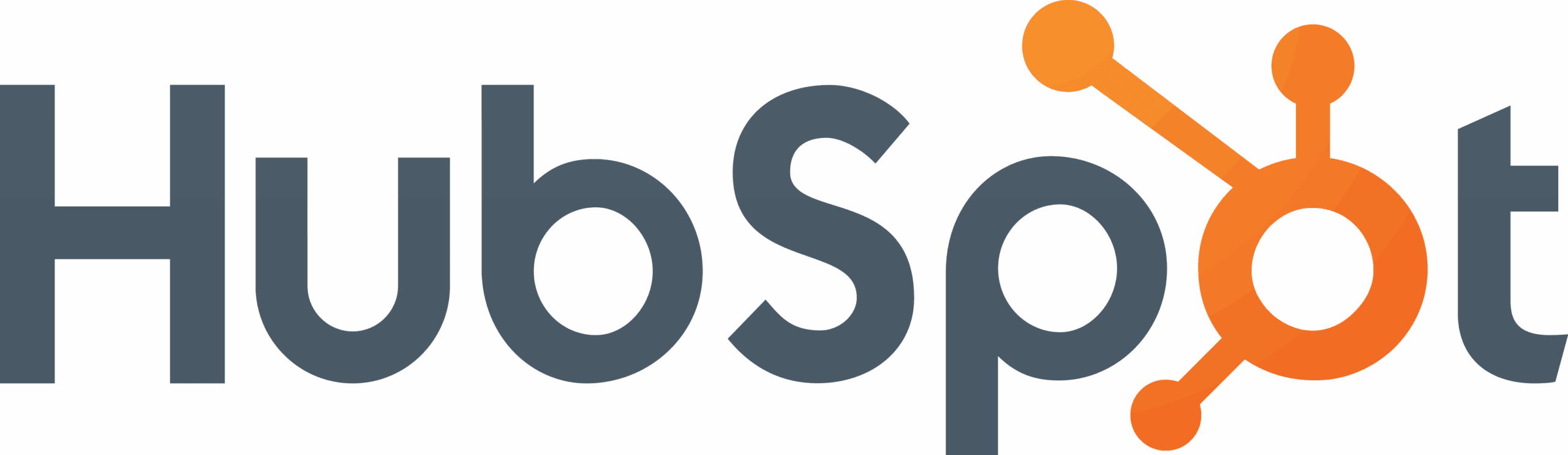 HubSpot logo, CRM and marketing automation platform for lead management and customer engagement.