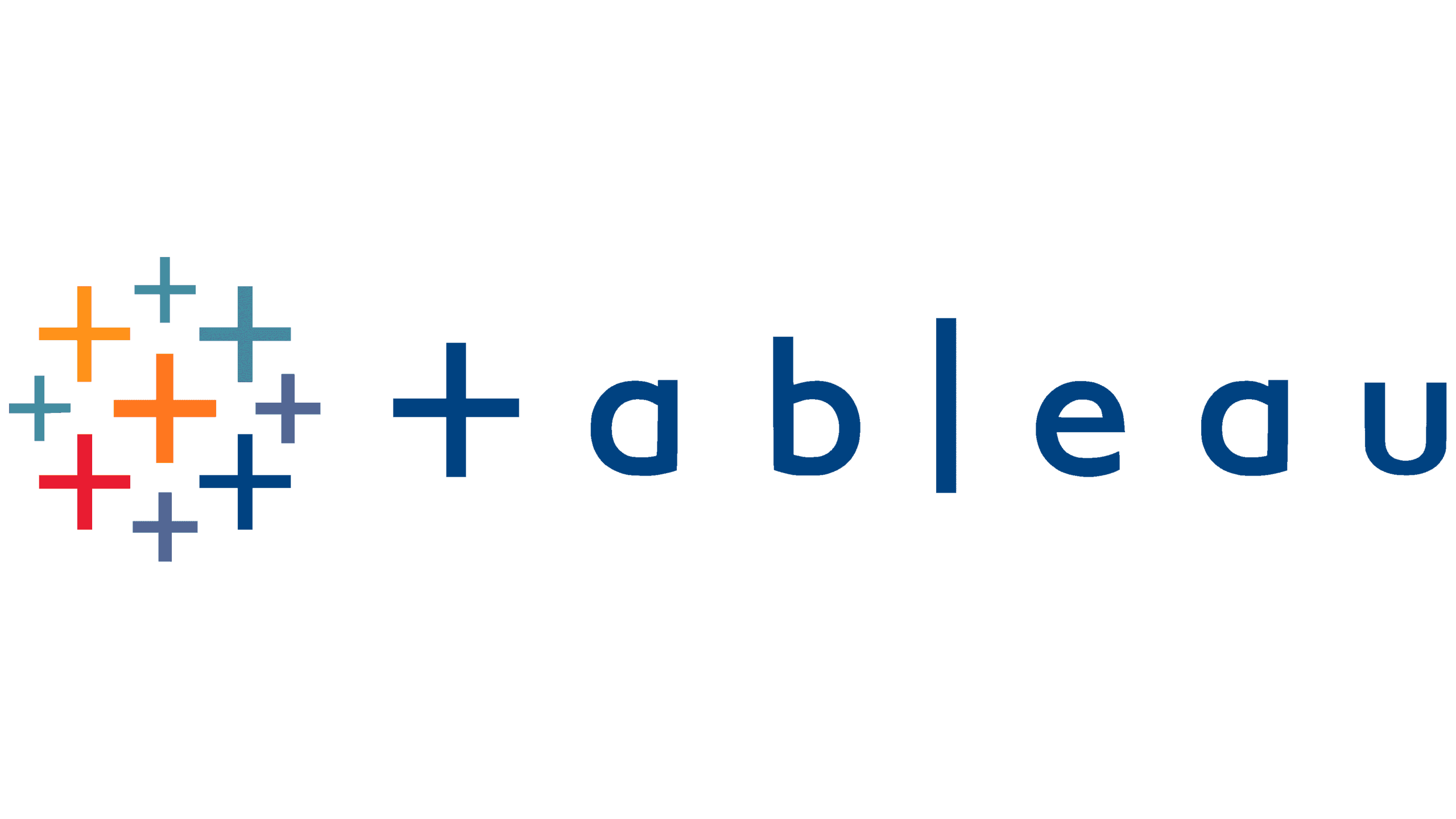 Tableau logo illustrating data visualization and business intelligence tools for marketing performance analysis.